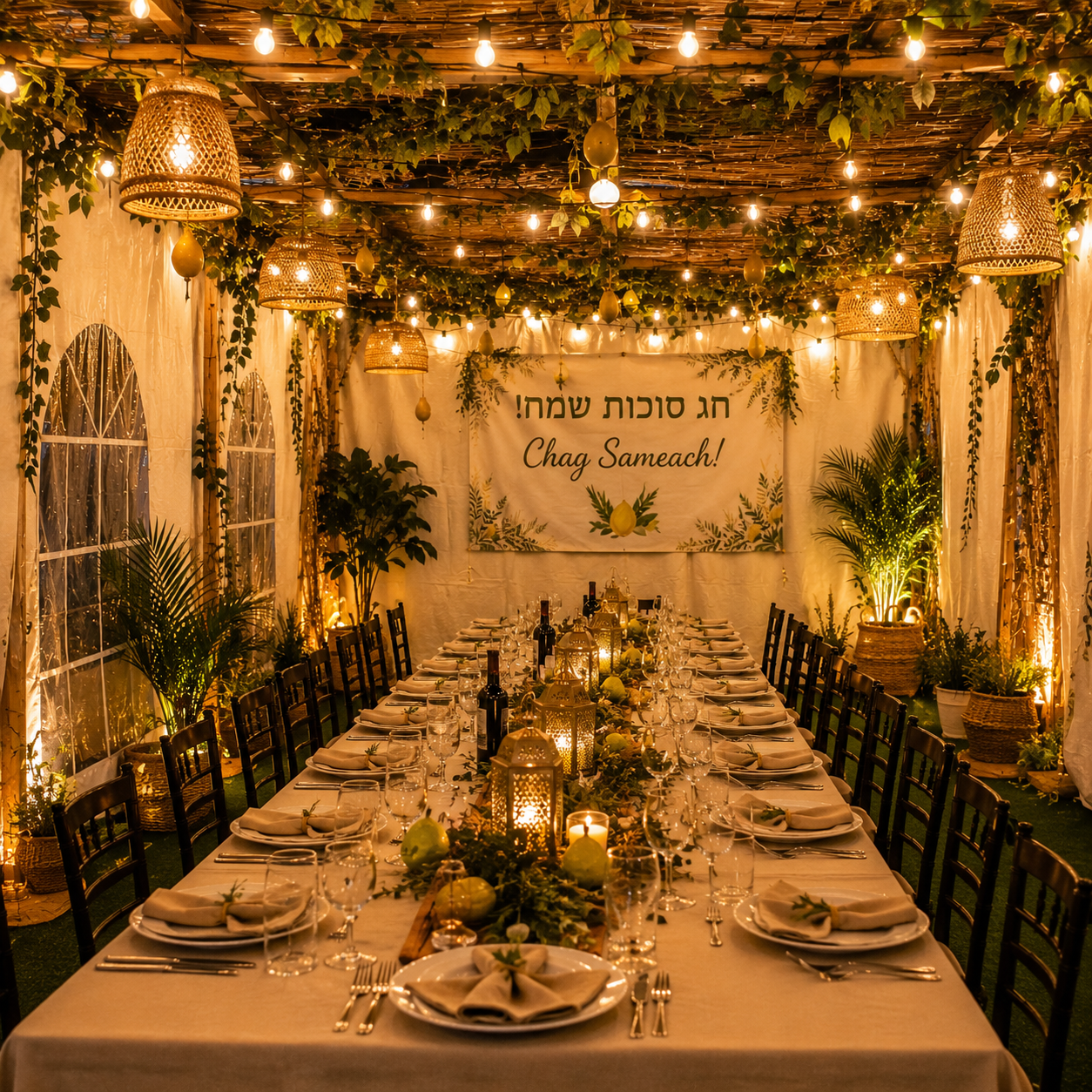 Friday 25th Sukkot Yom Tov / Shabbat Dinner