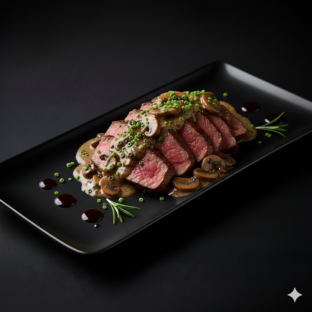 Minute Steak Mushrooms