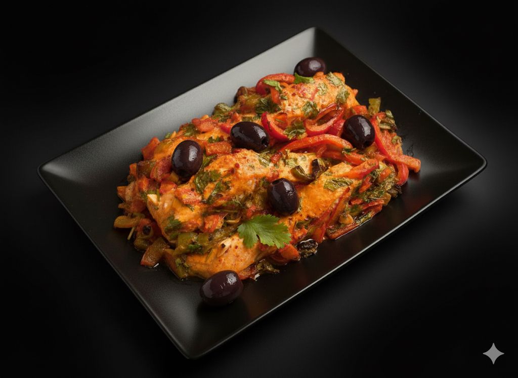 Moroccan Salmon W/kalamata