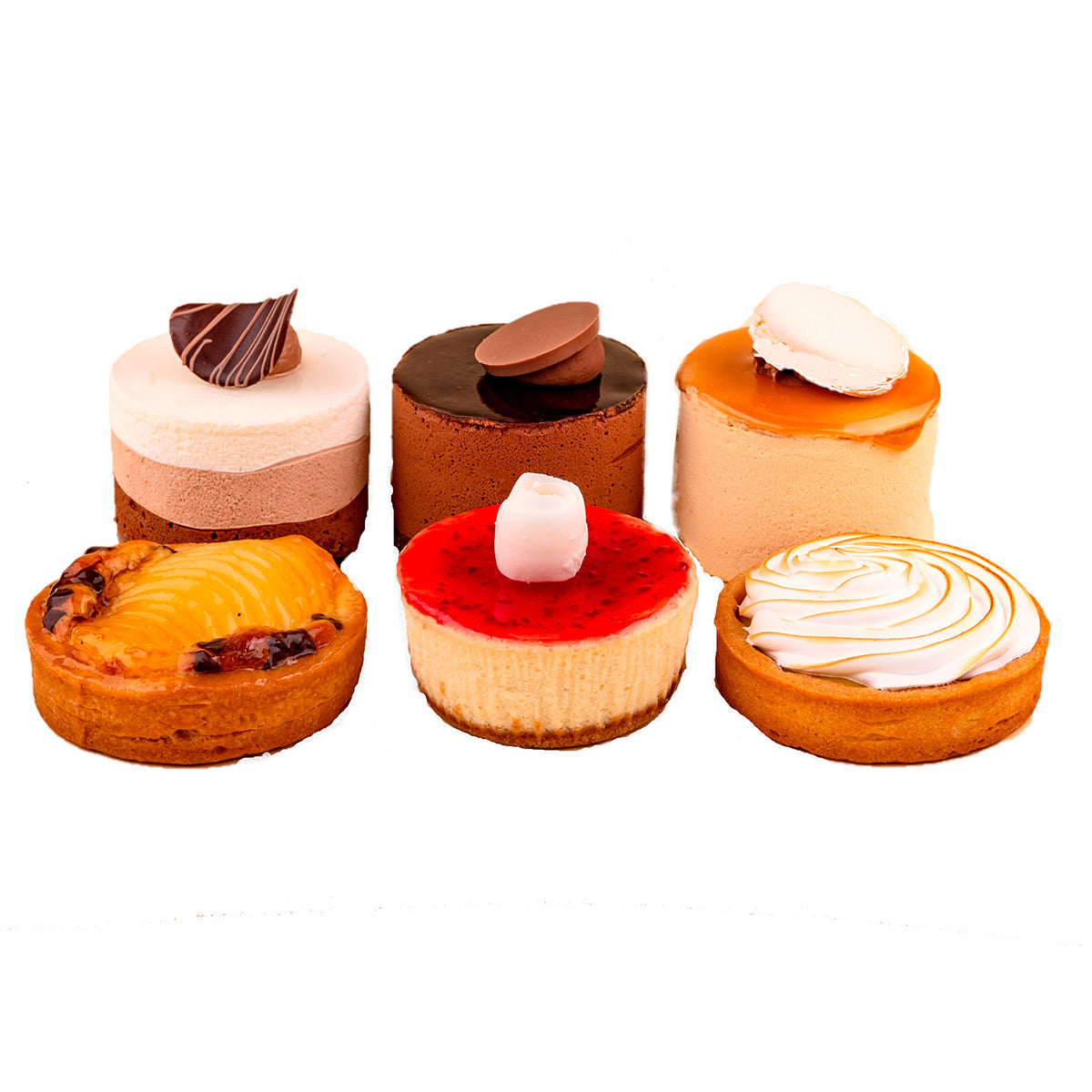 Collection of Pastries (6 Assorted Pastries)